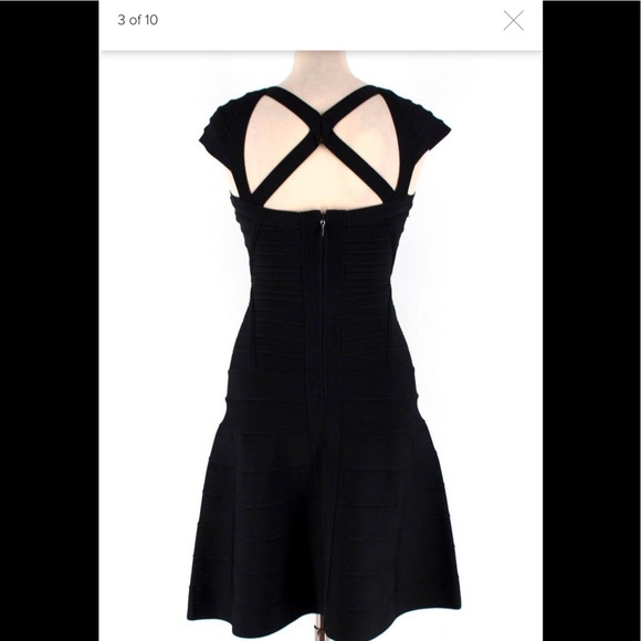 Herve Leger Beatriz Essential A-line Dress - Picture 3 of 10